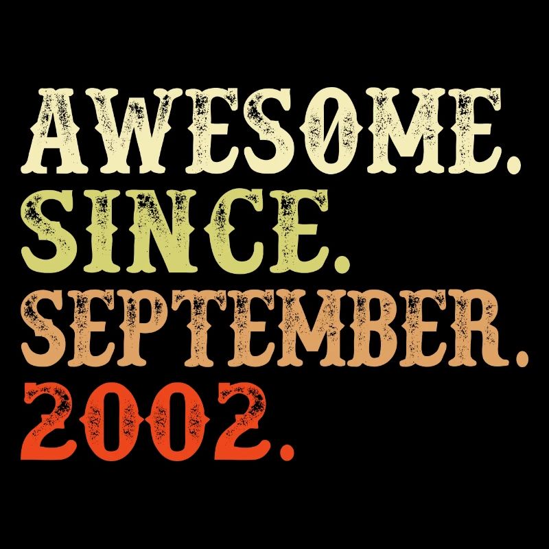September 2002 - 20th birthday gift. Awesome.