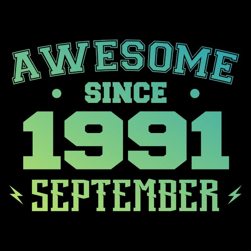 September 1991 Birthday Gift September 1991