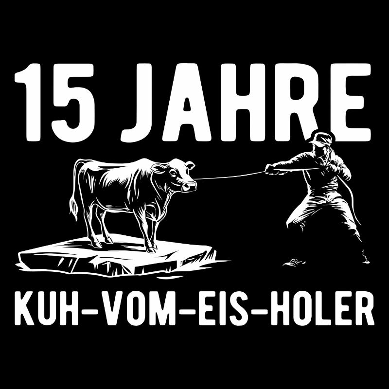 15 Jahre Kuh vom Eis Holer - Dienstjubiläum