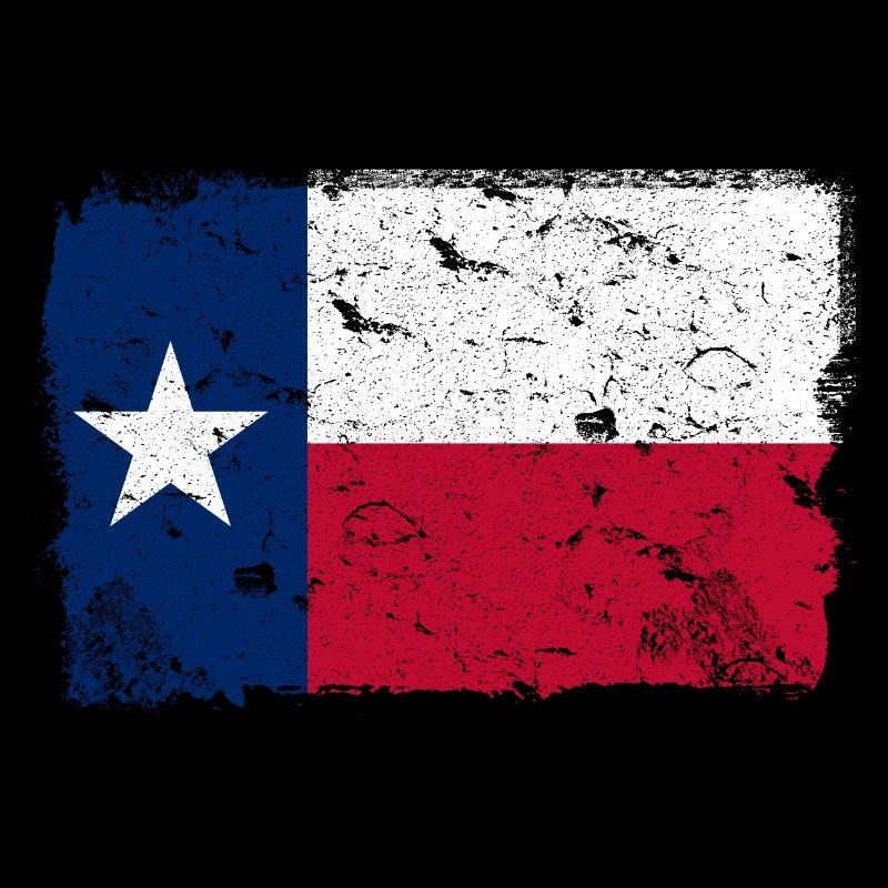 Texas Vintage Drapeau