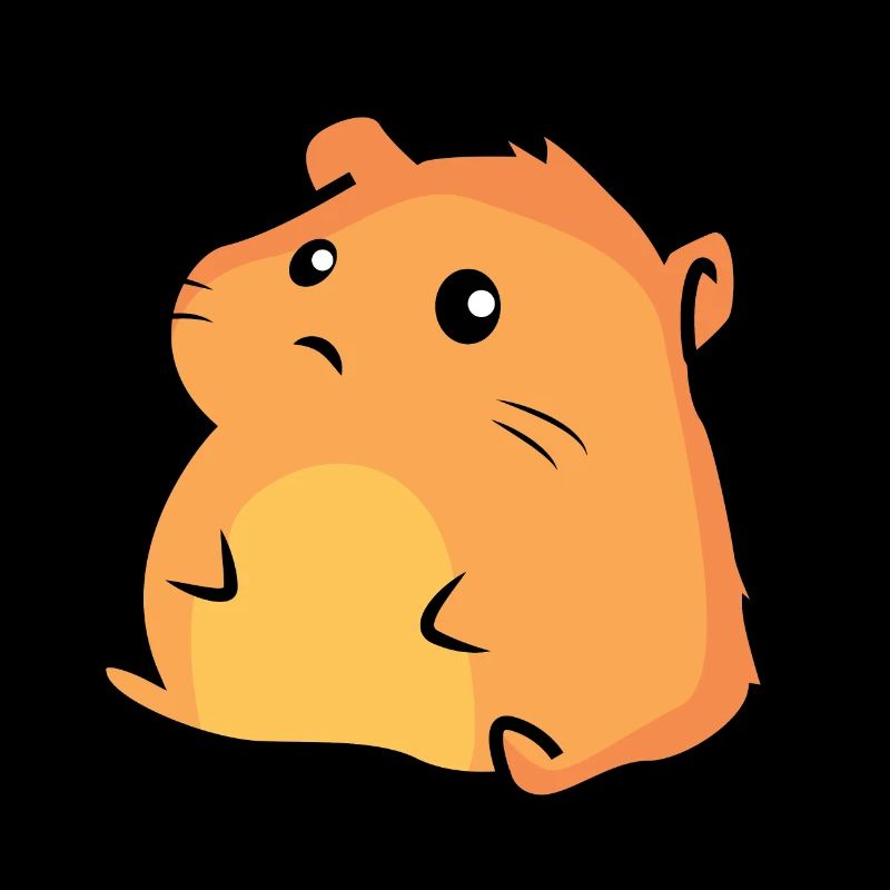 Pummeliger kleiner Hamster
