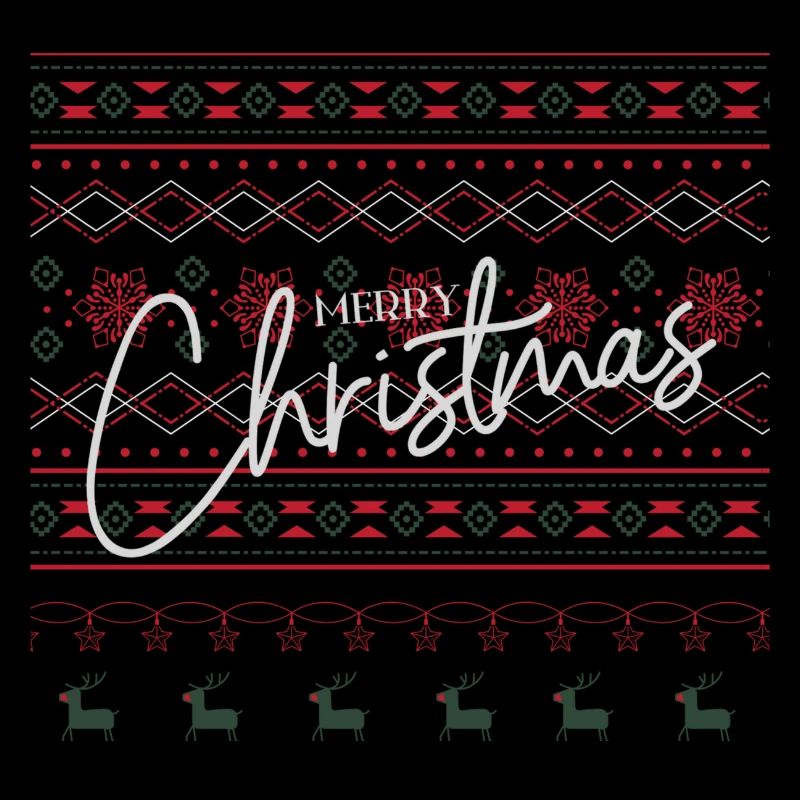 Laid de Noël Pull - Joyeux Noël