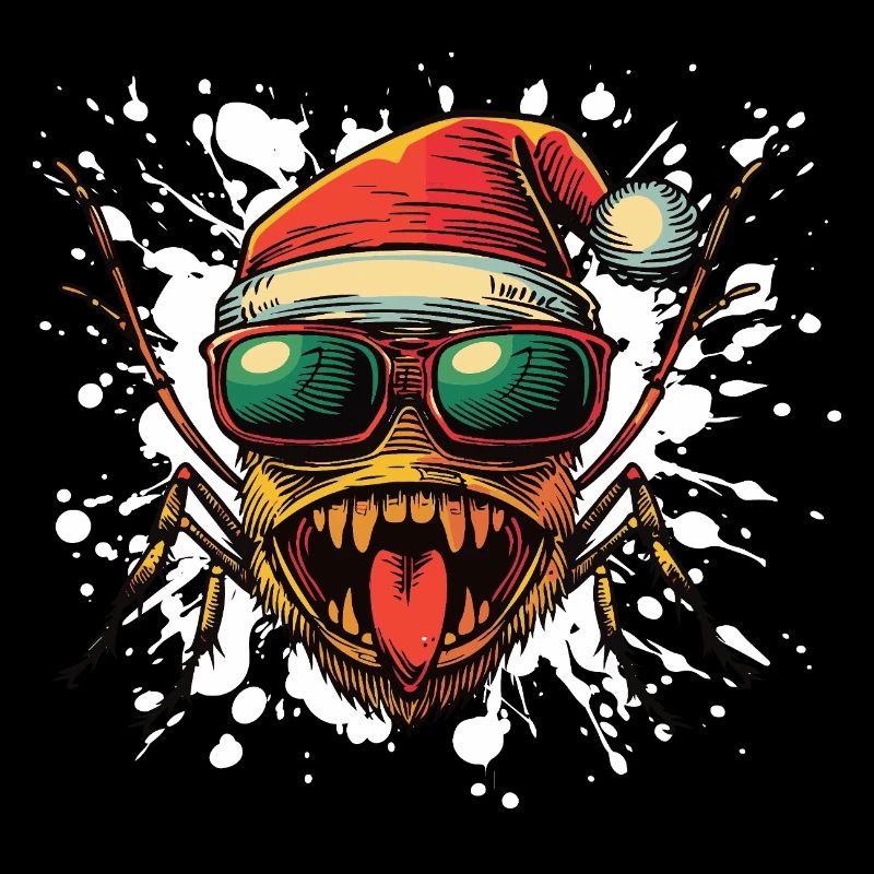 Fourmi Noël Drôle
