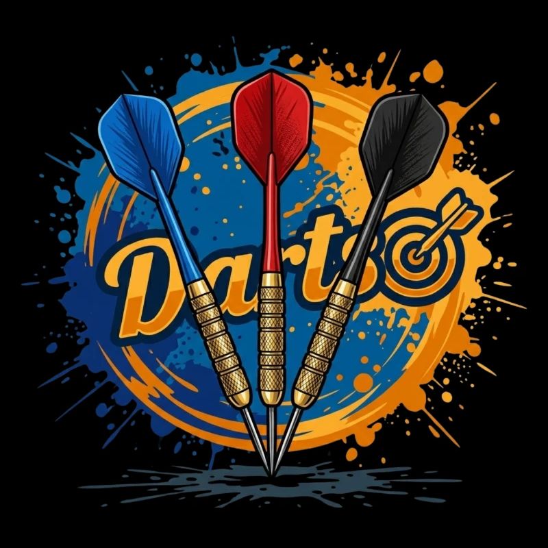 Dartsplash Farbexplosion