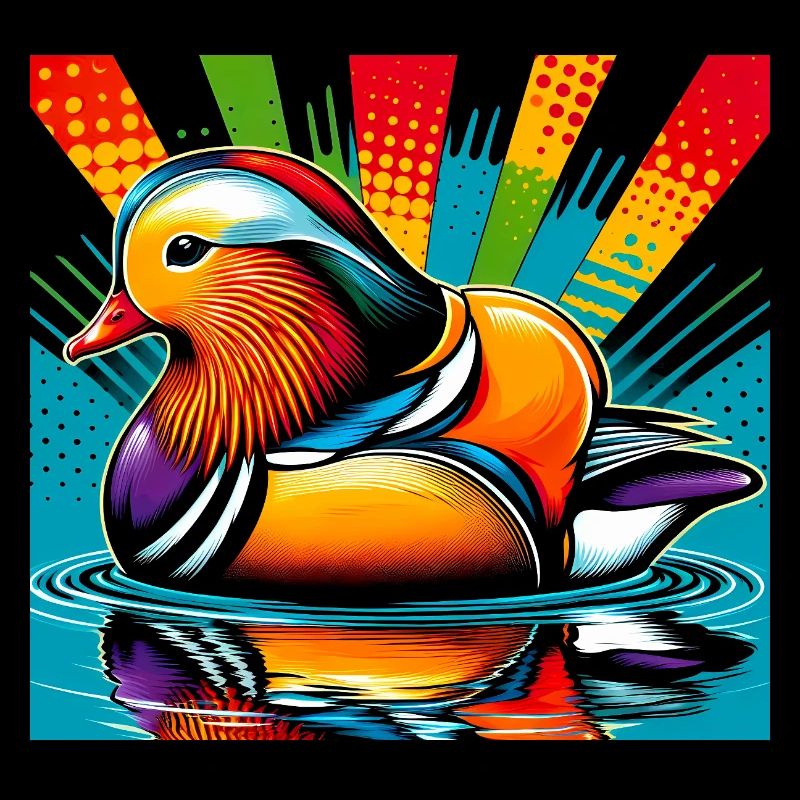 Mandarin duck