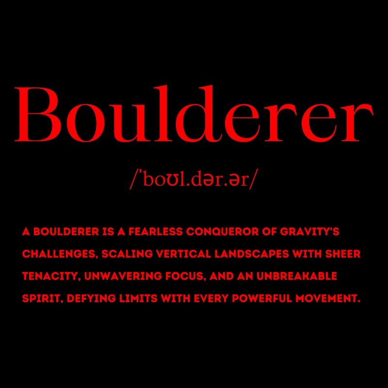 Boulderer Definition