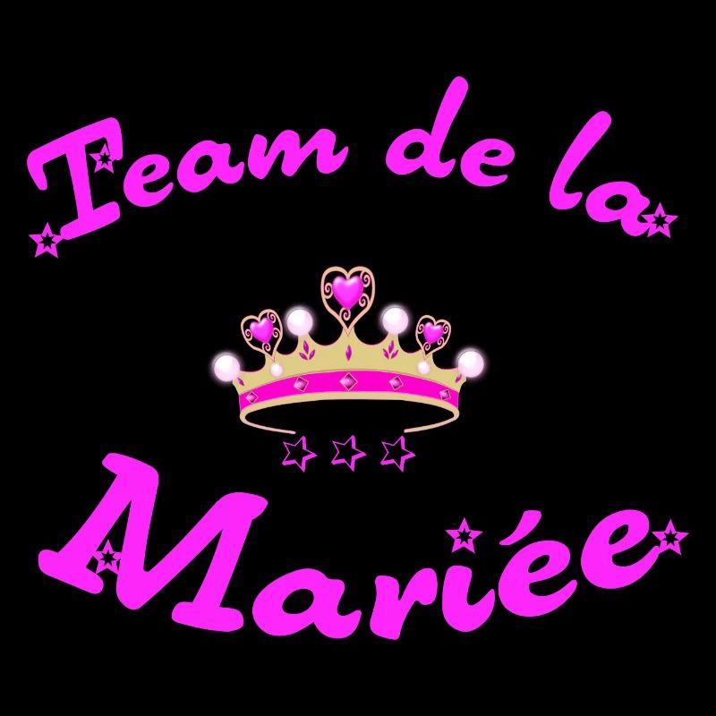 team de la mariée