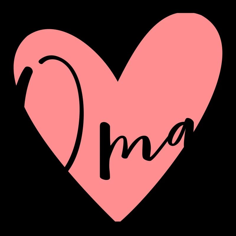 Oma Herz Liebe Geschenk
