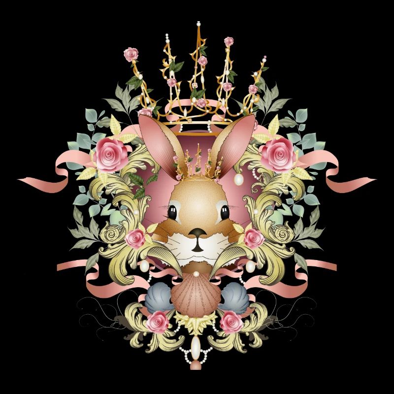 Adorable Easter in an ornamental setting