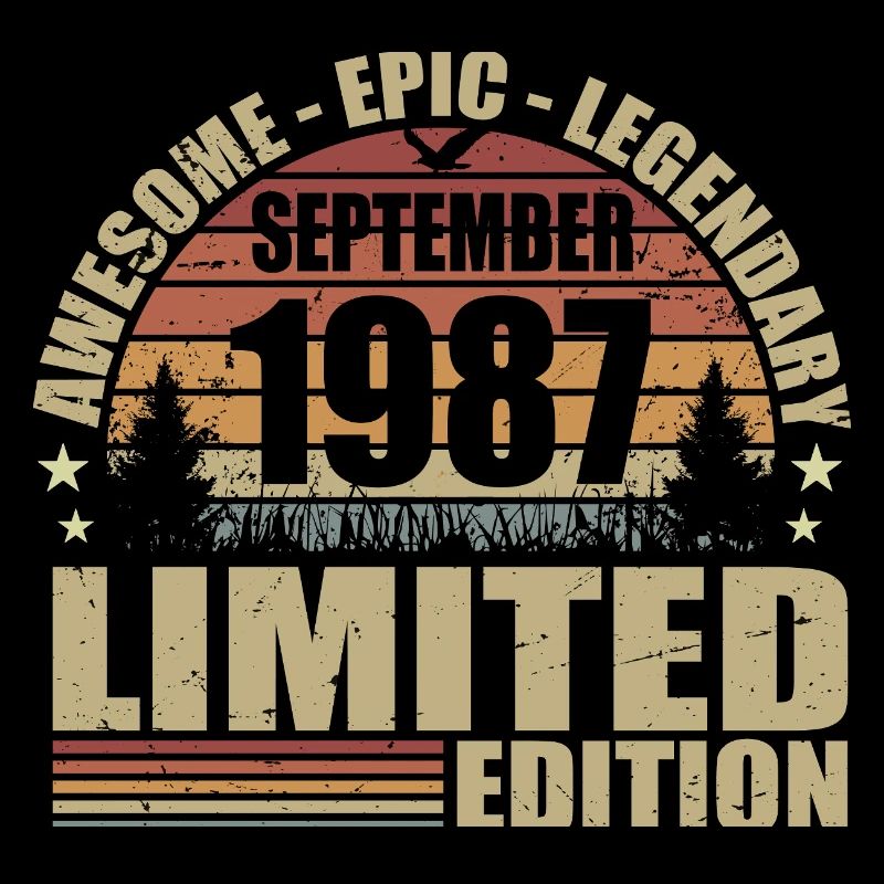 1987 septembre 1987 Anniversaire septembre 1987
