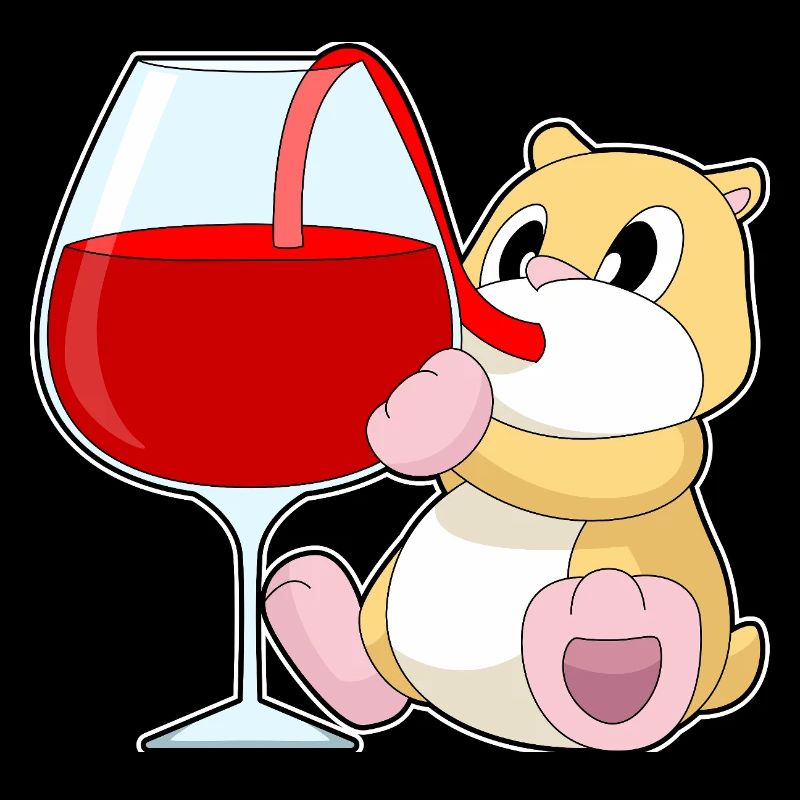 Vin rouge de hamster