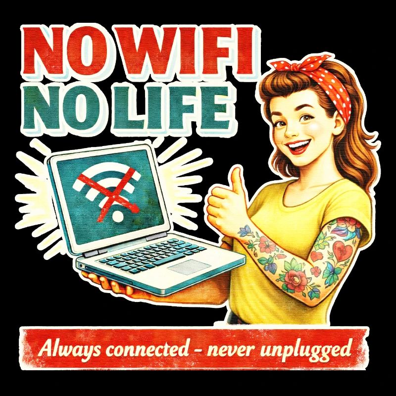 Pas de Wi-Fi, pas de vie rétro