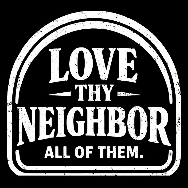Love Your Next Vintage Benevolent Peace Message
