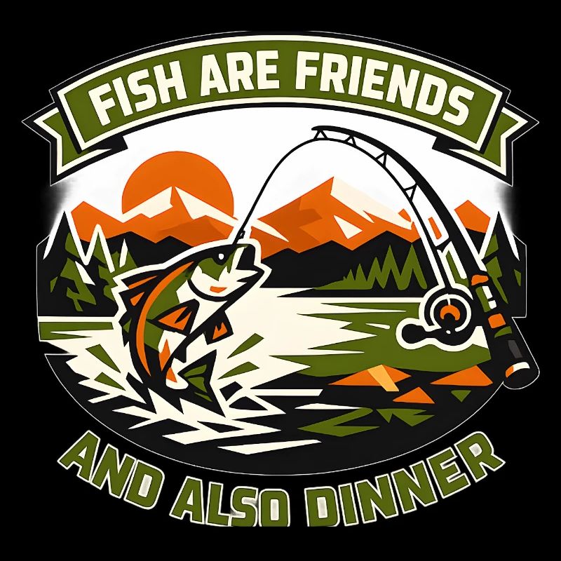 Fischfreunde Und Abendessen