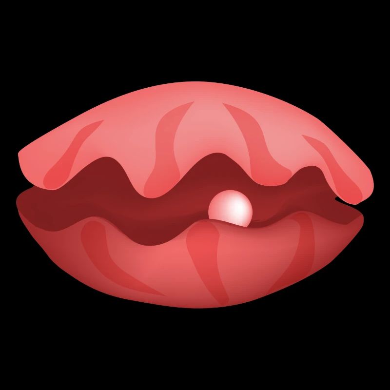 Pearl Shell - Perle Muschel