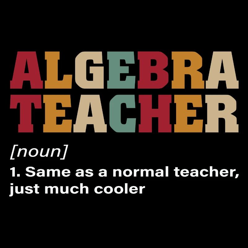 Professeur de mathématiques Professeur d’algèbre Définition du nom