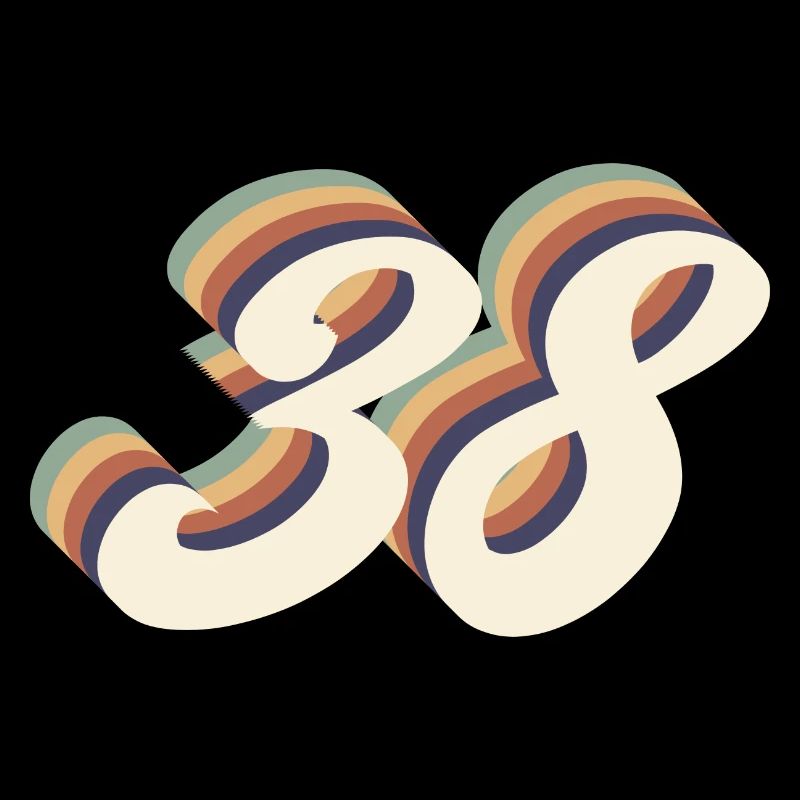 38th anniversary vintage