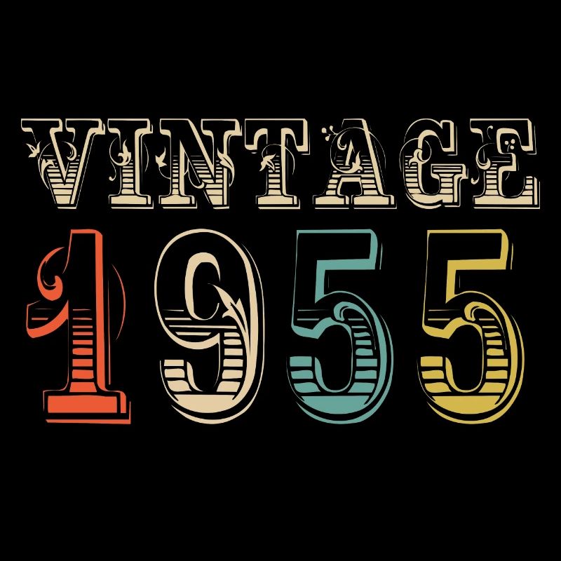 Vintage 1955 - 69th birthday - 69 years old