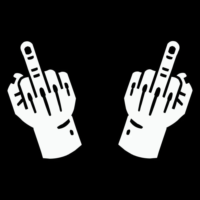 Middle Finger Hand 2