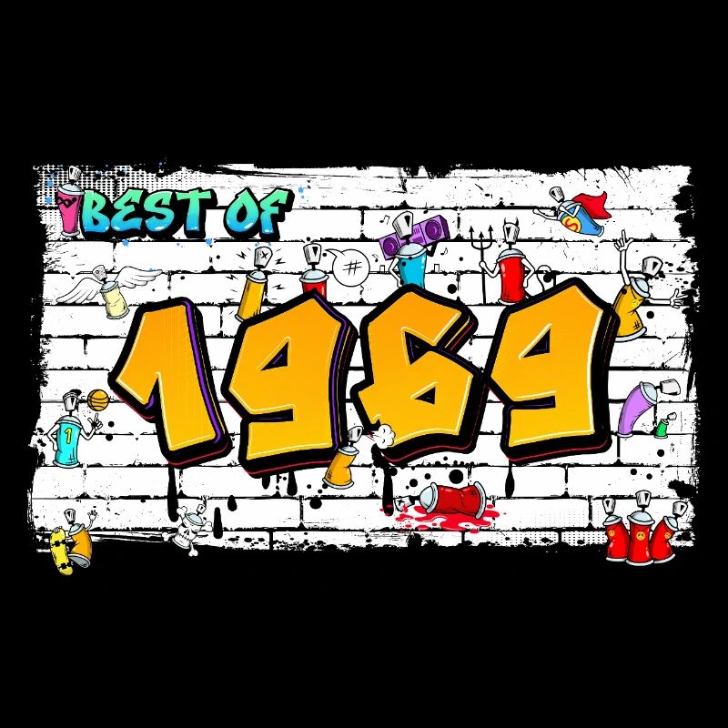 Retro vibes 1969 Graffiti – 56 ans d’audace