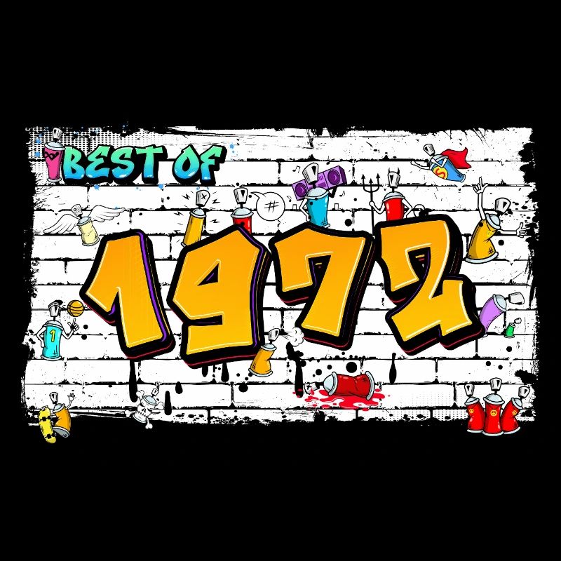 Graffiti rétro 1972 – 53 ans d’audace