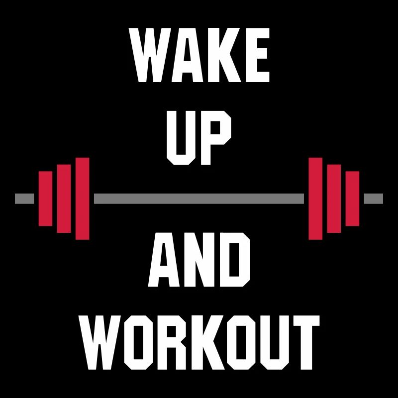 ★ Design colors can be changed ★ Wake up and workout
