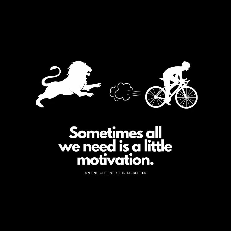 Une motivation supplémentaire pour les cyclistes Lion