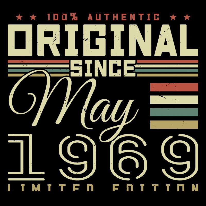 Cadeau Anniversaire Mai 1969, Gift May 1969