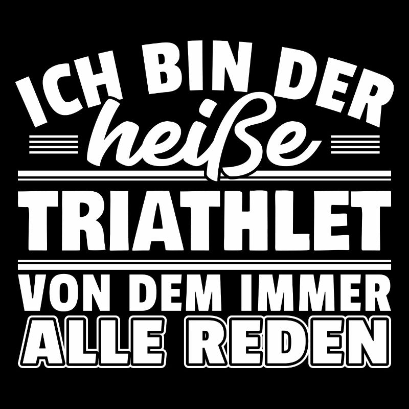 Heißer Triathlet