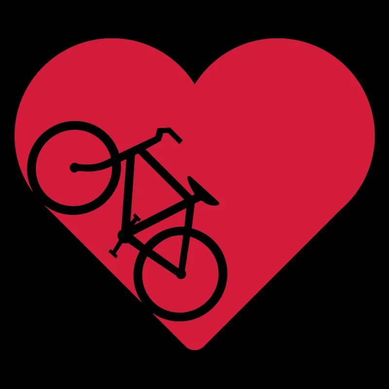 Vélo de coeur