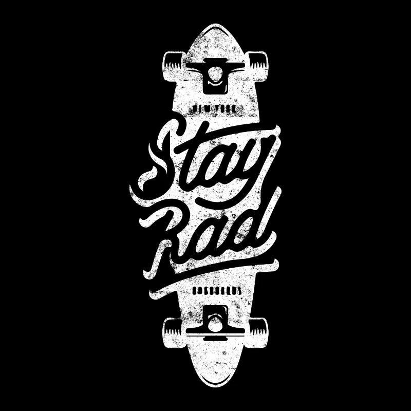 Skateboard Spruch