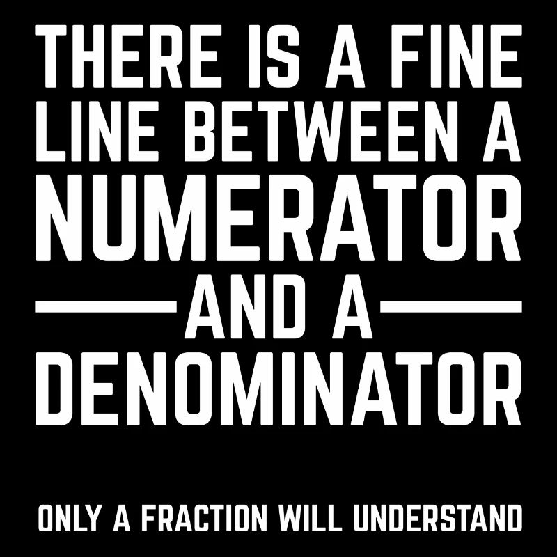 There is a fine line between a Numerator Cadeau