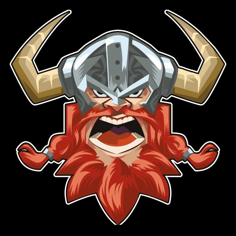 Viking Wikinger kopf