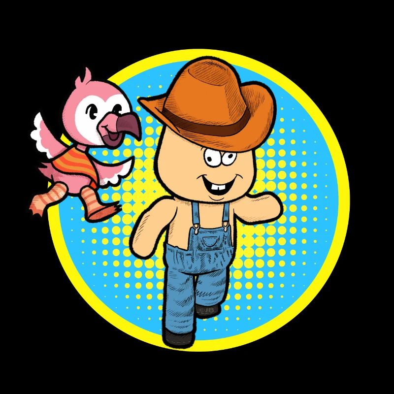 Flamingo Chases Hick