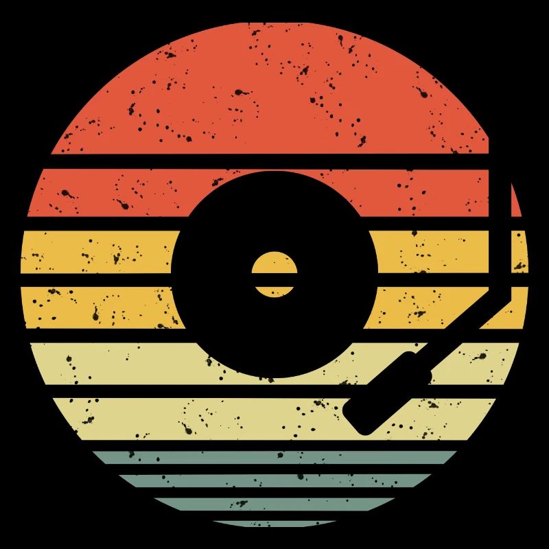 Vinyle Disque Vintage Retro