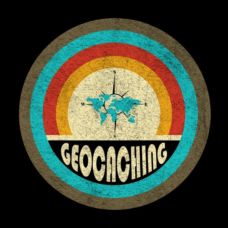 Geocaching Vintage Design