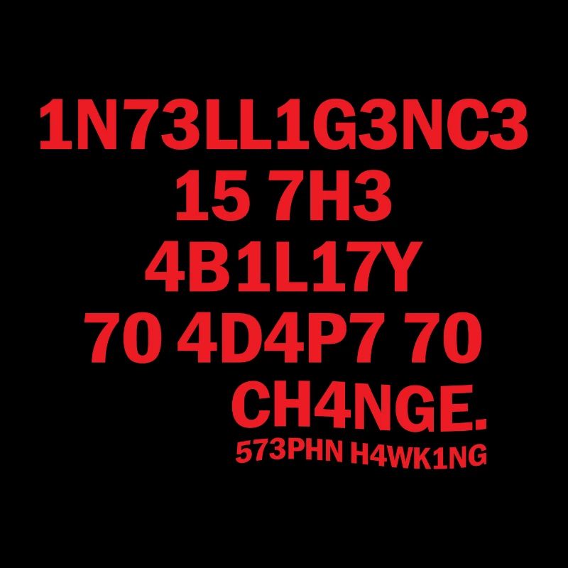 Inteligence Wissenschaft Spruch Physik Geschenk