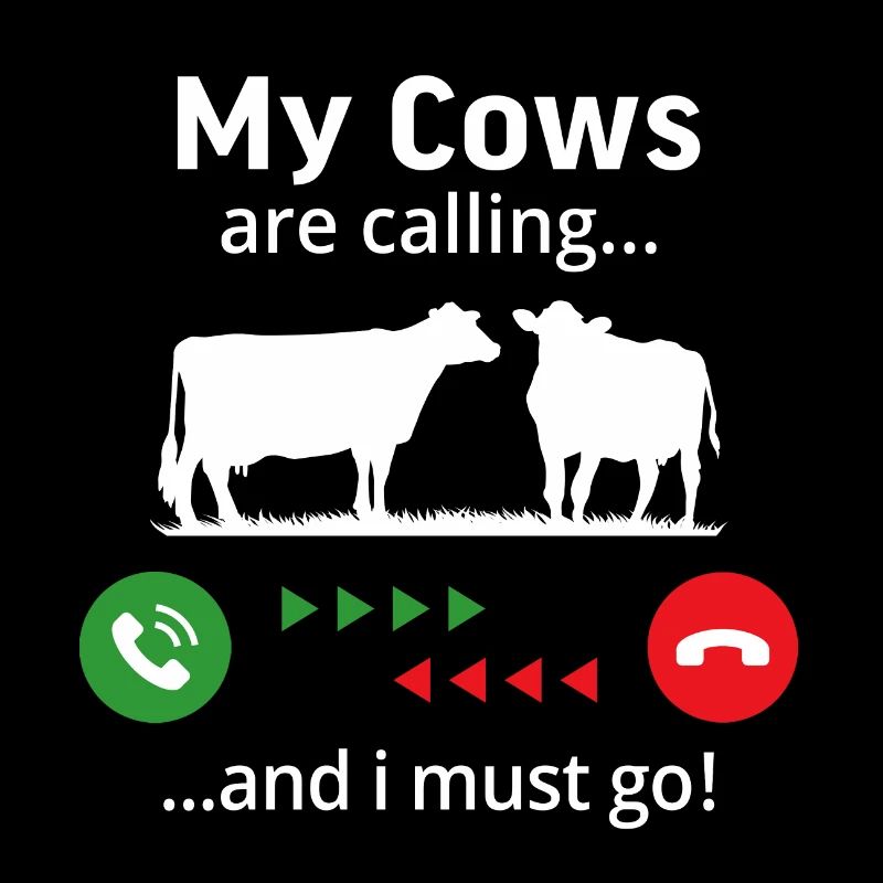 my cows are calling and i must go