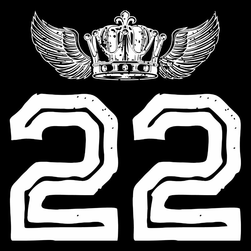 22 Number crown