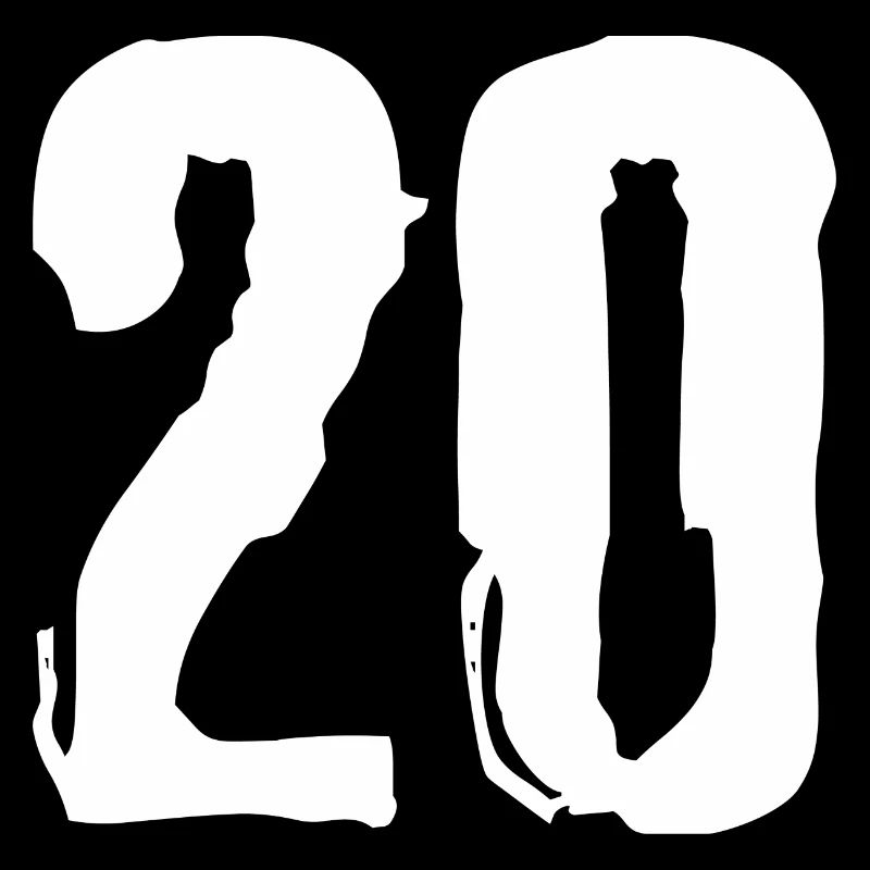Maillot à 20 chiffres
