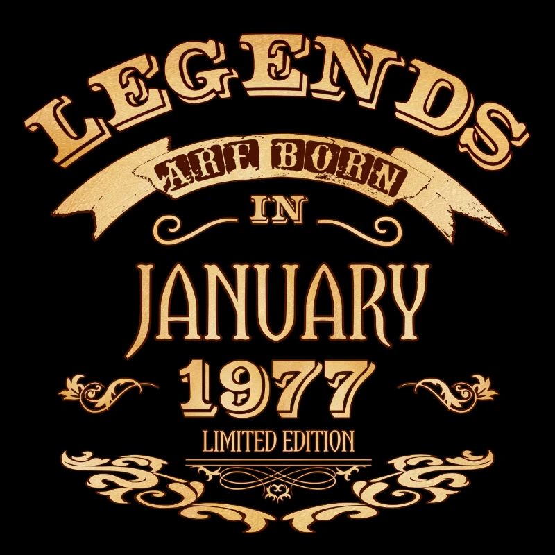 Legenden werden im Januar 1977 geboren