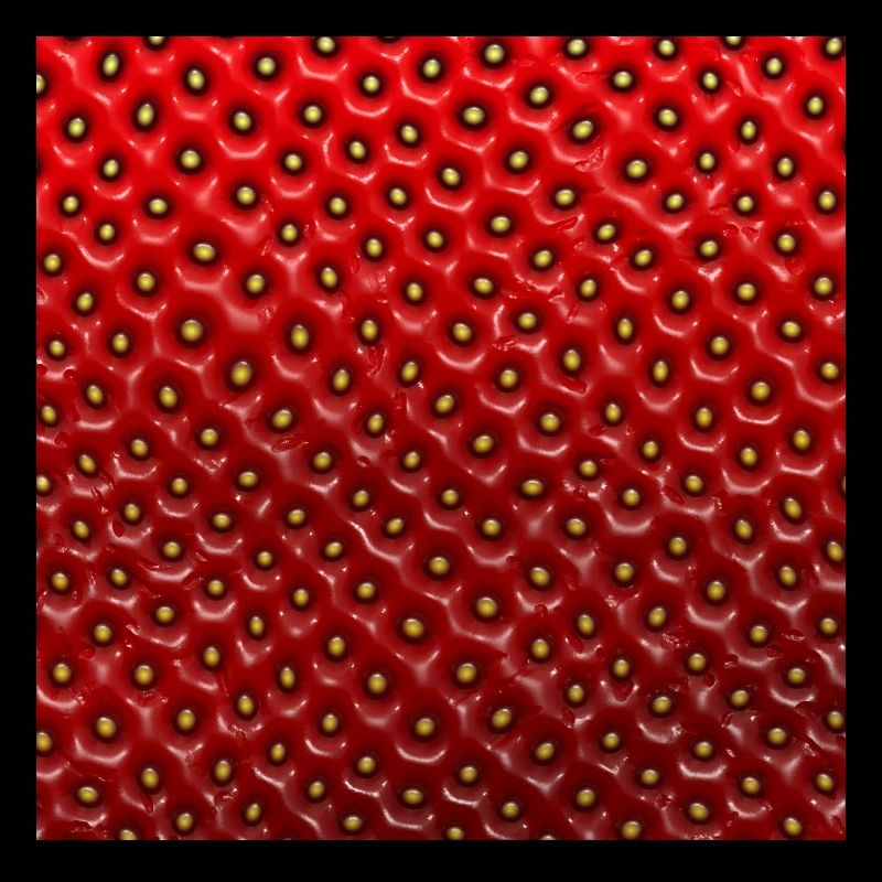 Erdbeere (Haut, Textur)