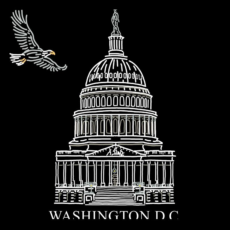 Washington D.C., Capitol Structure, Bald Eagle