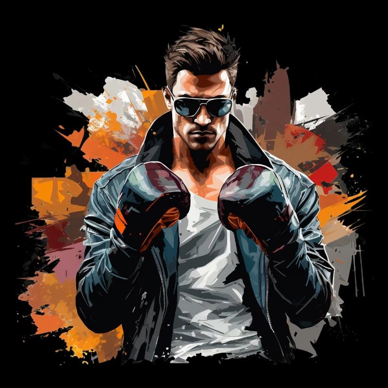 KO | Graffiti Style Boxer