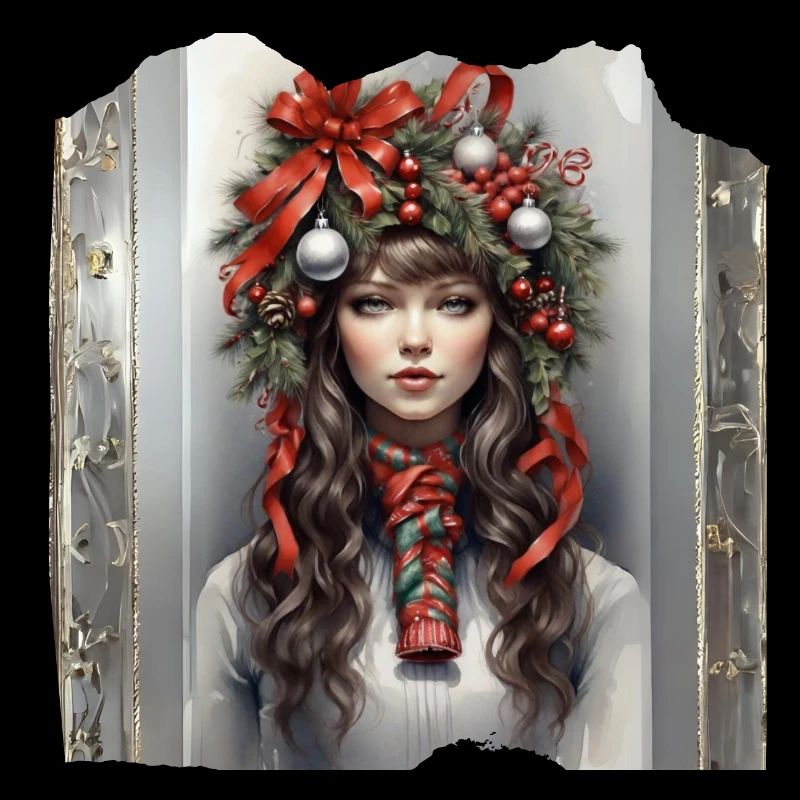 Weihnachtsmann Heiligabend Mitternachtsmesse Weihnachtsbaum Geschenke