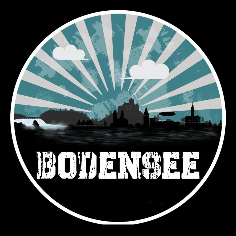 Bodensee Blue Hour Skyline