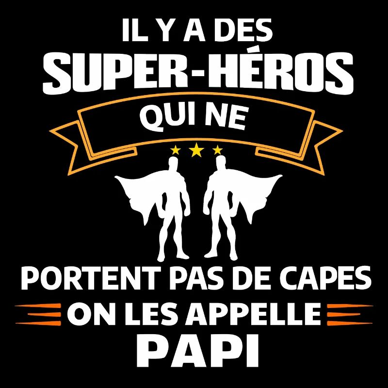 Super-Héros Papi Cadenas d'Amour