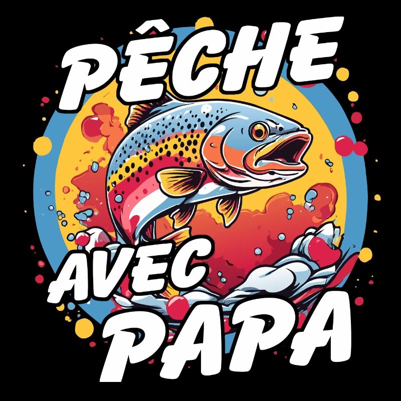 Pêche avec papa