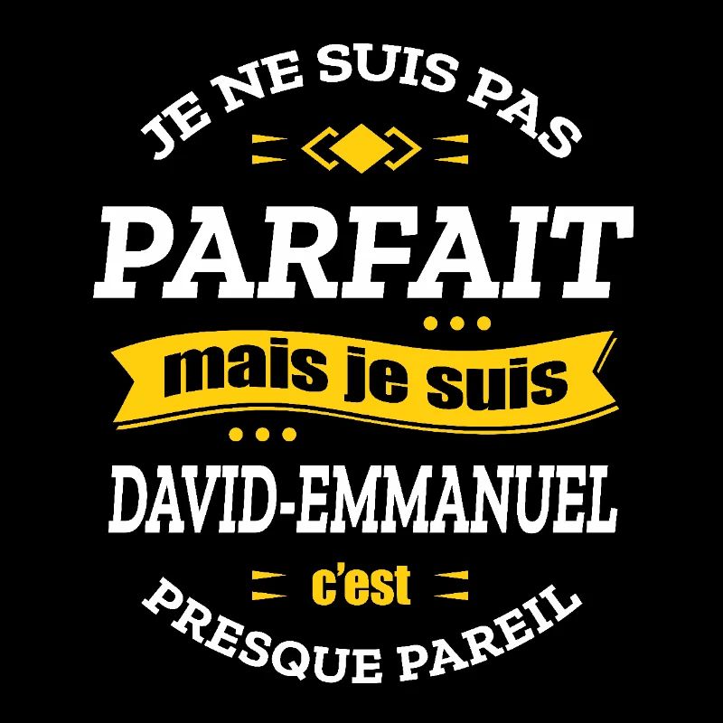 DAVID-EMMANUEL PARFAIT - PRENOM DAVID-EMMANUEL