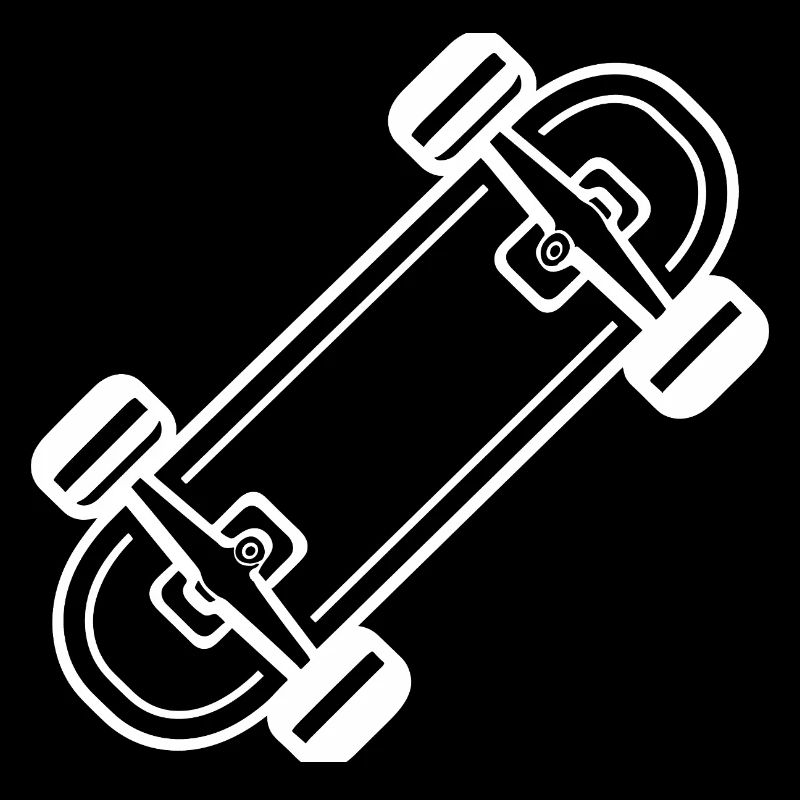 Skateboard Comic Style